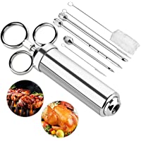Los mejores  - RATEL BBQ - Jeringa para asados (60 ml- con 3 Agujas)